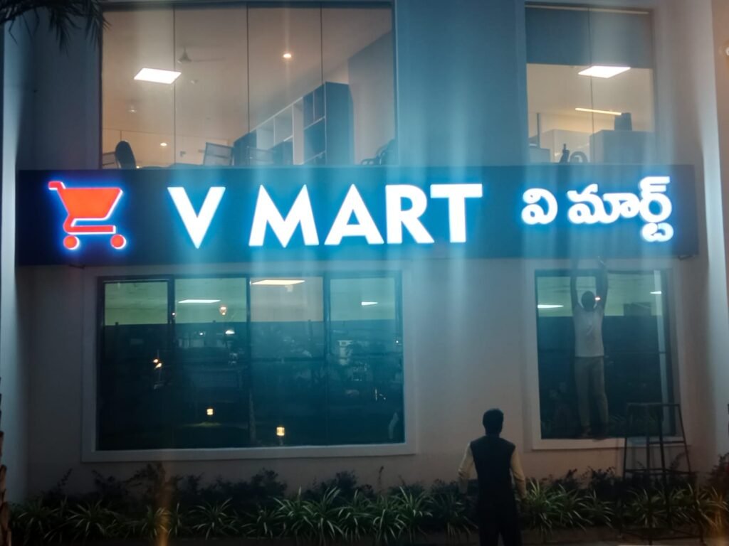 custom LED sign board Hyderabad
